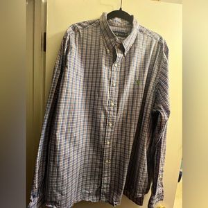 Men’s XXL long sleeve button down Ralph Lauren shirt